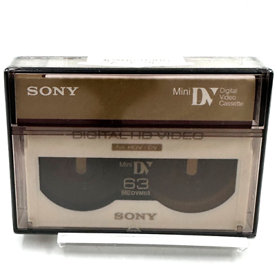 Mini Vhs1 Camera Sony Mini DV HDV/DV 63min Digital Video Cassette