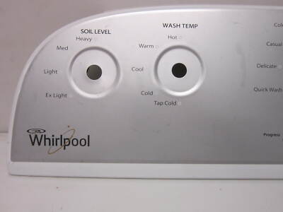 Panneau De Commande Whirlpool WTW5000DW3 D'occasion – Compatible Avec De Nombreuses Marques De Lave-linge