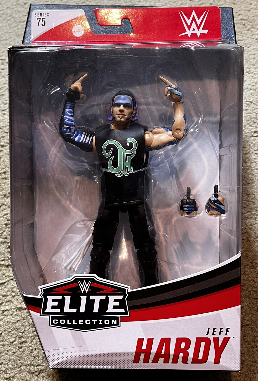 WWE JEFF HARDY ACTION FIGURE ELITE