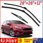 <!--F#f_0-->Front ( Pair )+ Rear Windscreen Wiper Blades for Ford Focus LW LZ 2012 - 2018 ↑<!--F/-->