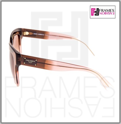 DOLCE & GABBANA 4286 Bordeaux Powder Pink Gradient Square DOLCE & GABBANA 4286 Bordeaux Powder Pink Gradient Square