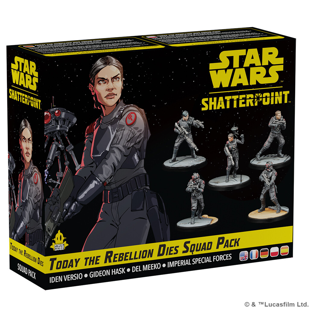 Star Wars: Shatterpoint - Сегодня совершенно новый набор Rebellion Dies Squad Pack SWP34 