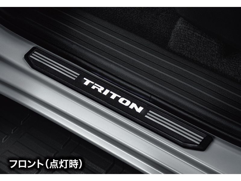 NEW] JDM Mitsubishi TRITON LC2T Illuminated Scuff Plate Genuine