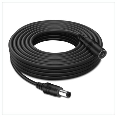 Hochwertiges 12V DC Verlängerungskabel 2M - Sicher für CCTV & LED Beleuchtung