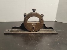 Antique L.L. Davis Adjustable Spirit Level 1867 Patent