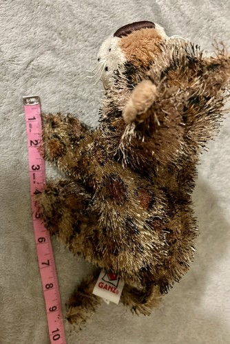 Ganz Darker Leopard Stuffed Toy; About 7“ Tall & about 9” Long; Vivid Color; - Picture 9 of 10