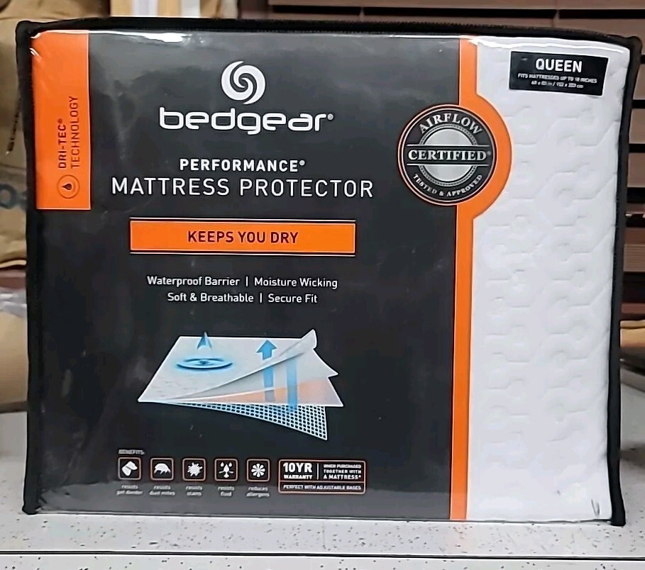 Bedgear Performance DriTec Technology Mattress Protector BGM03AWFQ 60×
