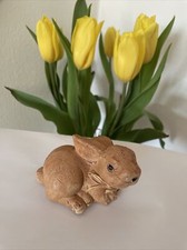 Hase liegend naturfarben Ostern