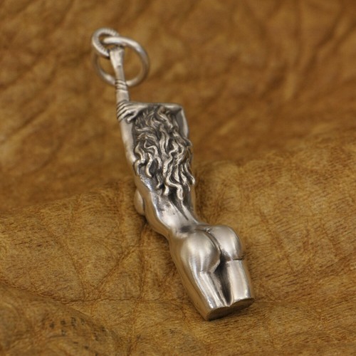925 Sterling Silver Sexy Angel Girl Pendant Charms Details Jewelry TA371A BZ - Picture 6 of 16