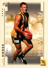 2003 Hawthorn Hawks AFL Select XL Rookie Card - Luke Hodge