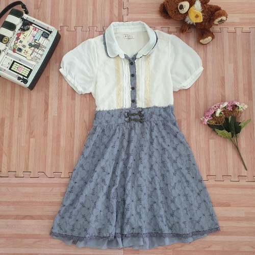axes femme women Floral Dress Lolita Hime Gyaru shibuya109 Very Cute eBay