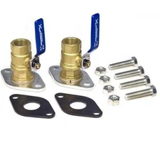 Valve, Grundfos 3/4" GF 15/26 Bronze Dielectric Isolation Valve Pair (Threaded)