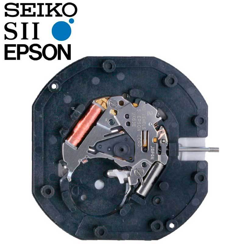 New Japan Seiko SII / TMI / Epson VX63E Watch Movement, 13 1/2