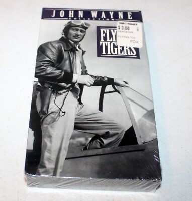 Flying Tigers VHS John Wayne, John Carroll, Anna Lee, Artisan - Brand New