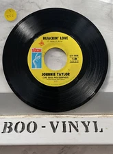 Johnnie Taylor - Hijackin' Love 7” northern soul / funk vinyl record US issue EX