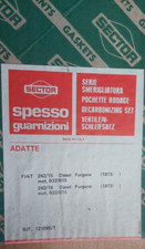 SERIE GUARNIZIONI MOTORE FIAT 242/15 242/18