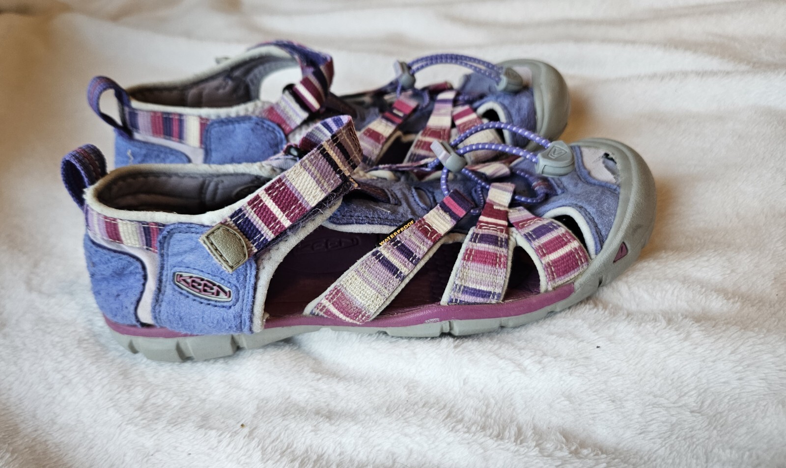 Scarpe sandali Keen donna Newport viola e rosa trail escursionismo fiume taglia 5