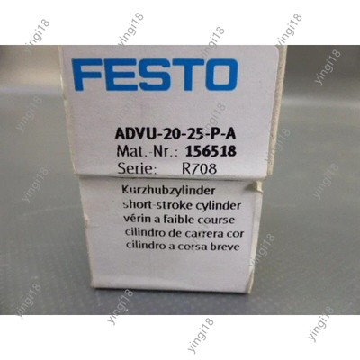New ADVU-20-25-P-A Festo 156518 Fast Shipping Compact Air Cylinder -