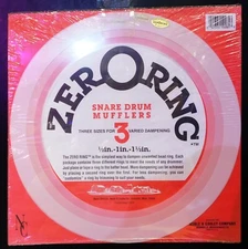 Noble & Cooley ZR-1S Zero Ring Snare Drum Mufflers Pack - 3 Rings  .5", 1", 1.5"