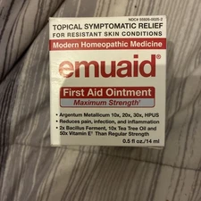 EMUAID EmuaidMAX First Aid Ointment - 0.5oz. EXP: 10/2026 GO TO GO!!