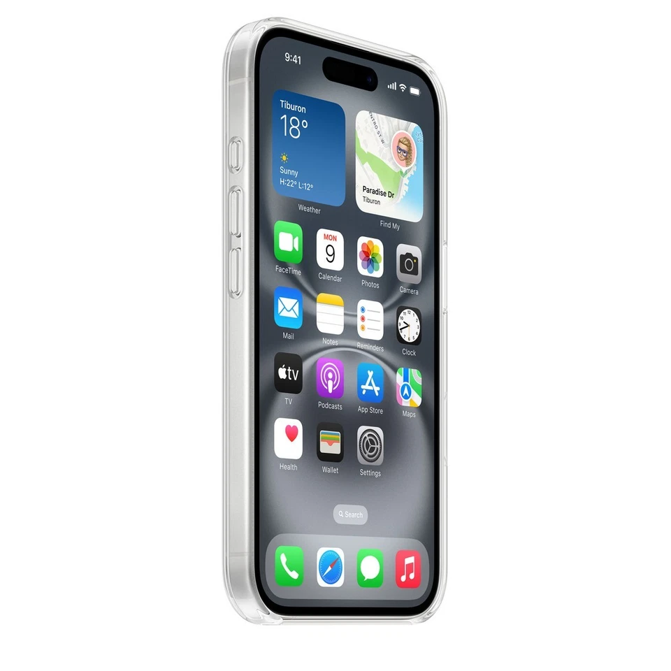 Custodia Magnetica Cover Trasparente MagSafe Antiurto Per Iphone 16 - Immagine 3 di 3