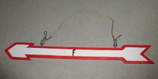 Fernsprecher Notrichtungspfeil Reichsbahn Bundesbahn Schild Eisenbahn Telefon DB