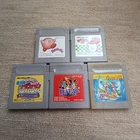 LOT Pokémon Red Mario kirby 1&2　Game Boy Japanese  Games Tested Authentic