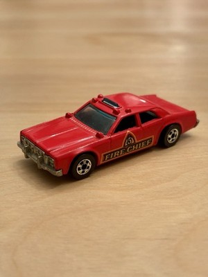 Vintage 1977 Hot Wheels Dodge Monaco Fire Chief Car Mint Condition
