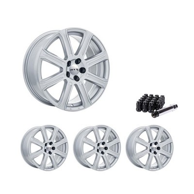 5x108 Set of 4 18'' Rims Silver Alloy Wheel fits 2003-08 Hyundai Tiburon, OEK4 RT