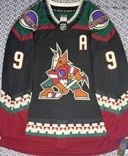 Clayton Keller Arizona Coyotes Fanatics Premium Home Jersey Size: 52 + A