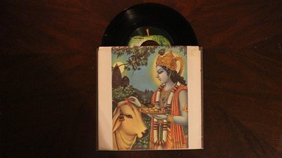 Rare George Harrison Produced 7'' - Radha Krishna Temple - Apple 1821 Vinyl