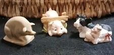 Pig Figurines X 3 Country