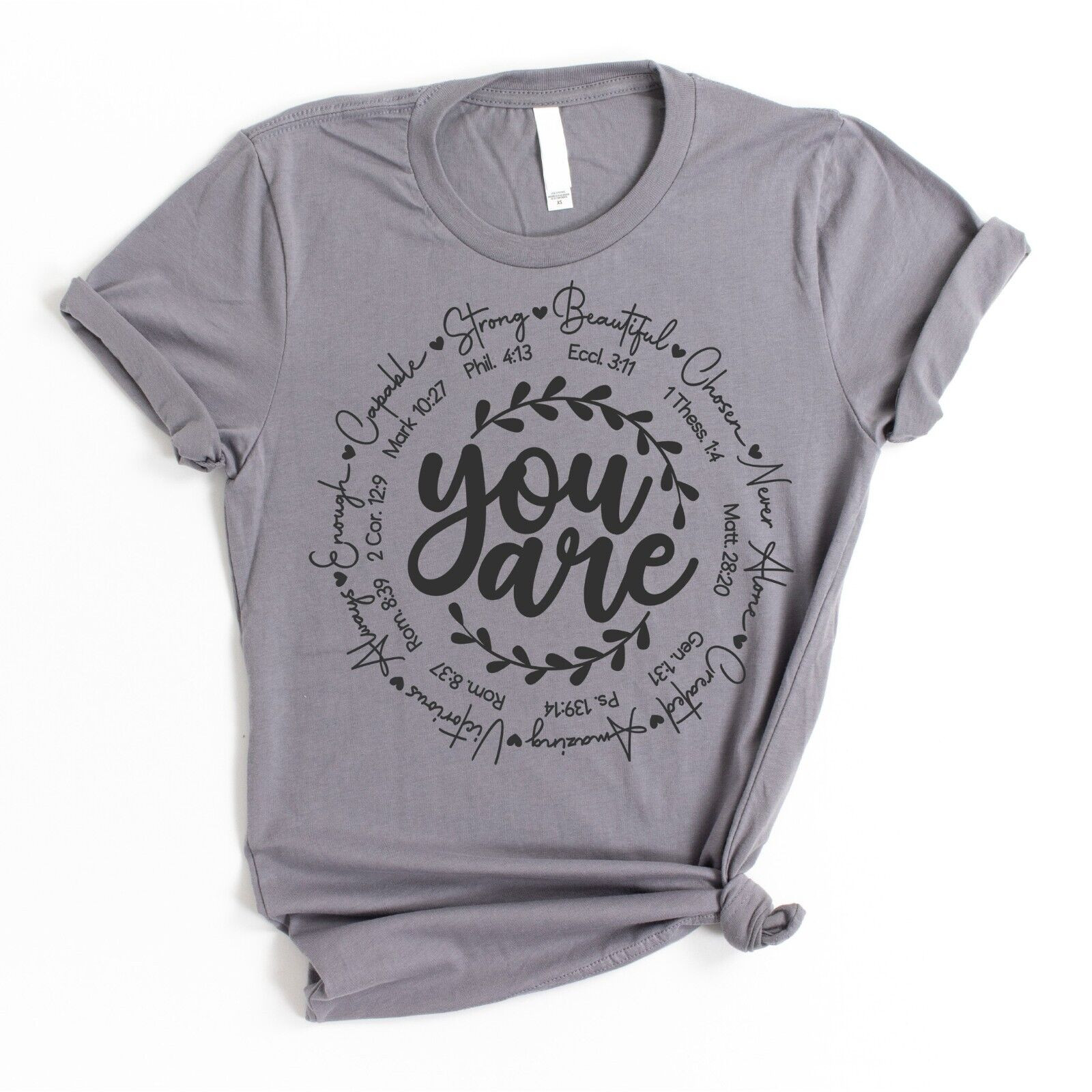 You Are Short Sleeve T-shirt Jesus Christian Shirt Women Pray Faith T Shirt
