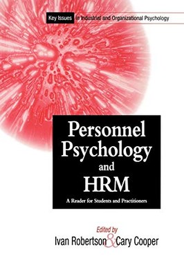 Personnel Psychology and Human Resources Management   A Reader for Stu - X555z