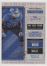 2018 Contenders Draft Picks Season Building Blocks Ticket /15 Khalil Mack 7ka