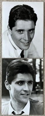 Sacha Distel Portrait 2 orig. Pressefotos von 1963 Chanson Musik