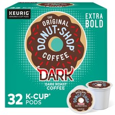 Dark, Keurig Single Serve K-Cup Pods, Dark Roast Coffee Pods, 32 Count