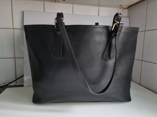RUSSELL & BROMLEY LONDON DESIGNER WOMENS BLACK SHOULDER TOTE LAPTOP HANDBAG - 第 4/15 張圖片