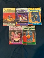 Goosebumps R.L. Stine Scholastic Vintage 1st Print Lot Of 5 Books