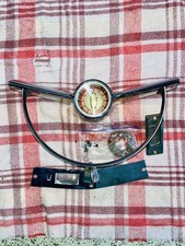 1957 Chrysler New Yorker Steering Wheel Horn Ring Button Contact Hardware Mopar