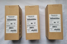  Lot of 3 Polycom AC Adapter Power Supply Charger 24V 0.5A Model: SPA12A24B