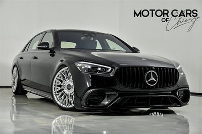 2025 Mercedes-Benz S-Class S 580 4MATIC-OVER $50K MODS-S63 FRONT END