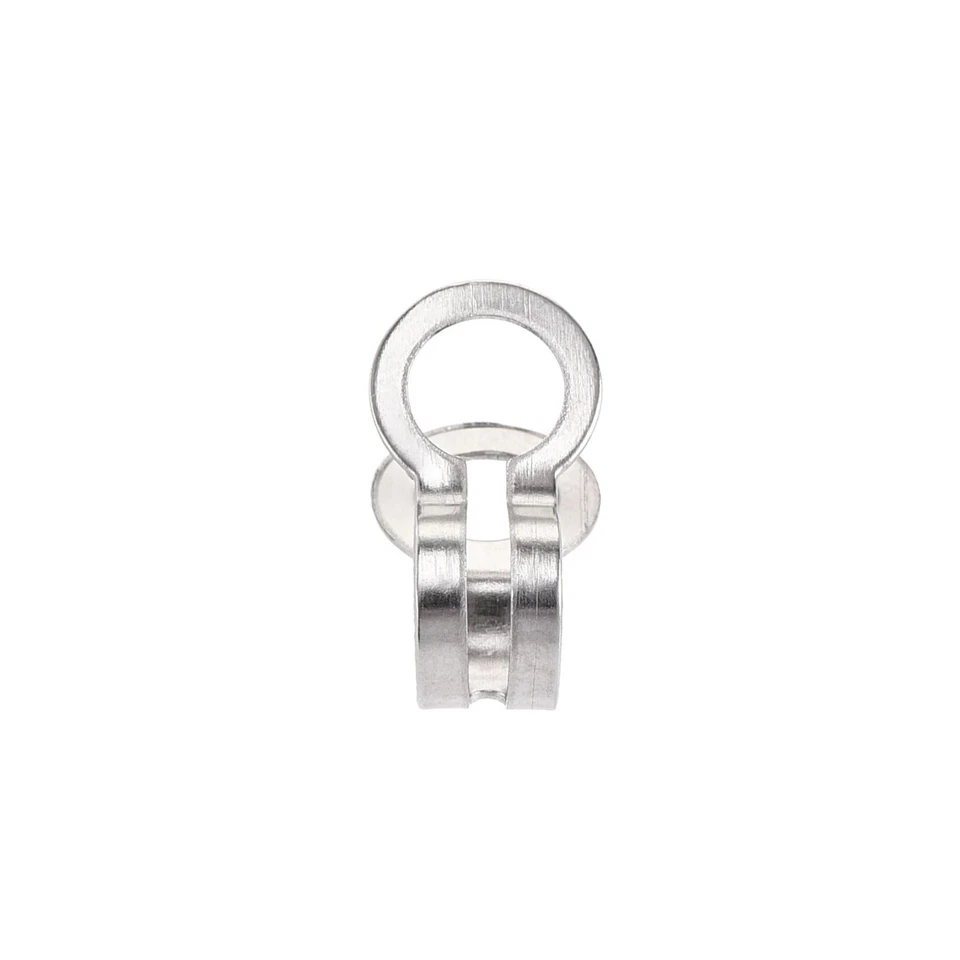 Ball Chain Connector 5mm Double Ring Style Stainless Steel Link 20pcs Foto 4 de 4