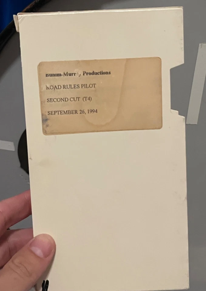 Rare 1994 MTV Road Rules Pilot 1st Episode Production VHS Reality Show 2nd Cut - Image 4 of 4