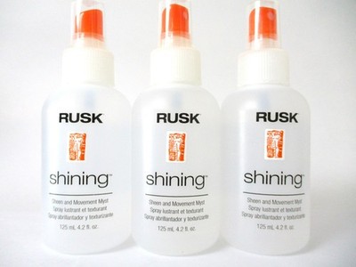 Rusk Shining Sheen and Movement Myst 4.2 oz Pack Of 3