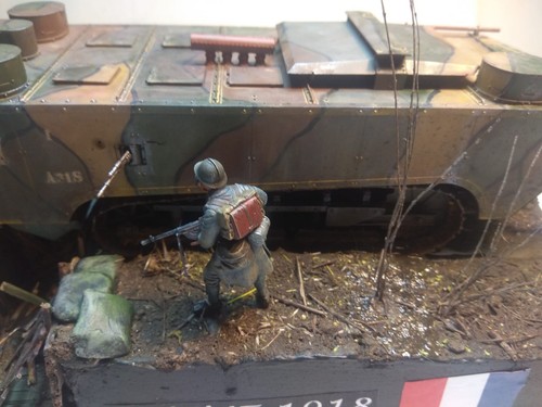 MAQUETA DIORAMA 1ªGUERRA MUNDIAL-SOMME 1918 - Imagen 4 de 11