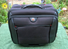 Wenger Swissgear Potomac -17" Laptop Case - Business Travel Case - Roller  Black