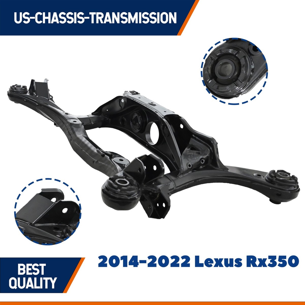 REAR SUB FRAME SUBFRAME CROSSMEMBER FITS LEXUS RX350 2014-2022