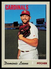 2019 Topps Heritage Dominic Leone 723 St. Louis Cardinals Short Print SP