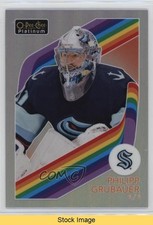 2023-24 O-Pee-Chee Platinum Retro Rainbow Philipp Grubauer #R-62 READ 1e7g